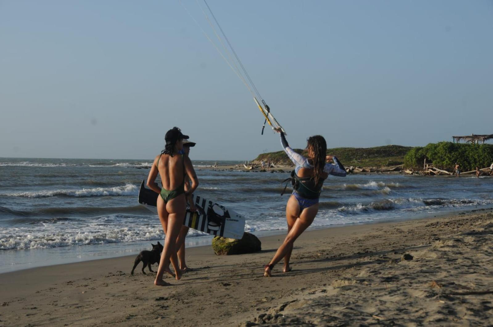 Kitesurf Hostal Ocean House-Santa Verónica Exterior foto